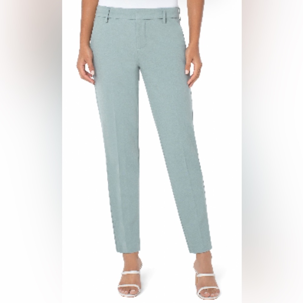 Liverpool Los Angeles Women’s Sea Green Kelsey Knit Trousers